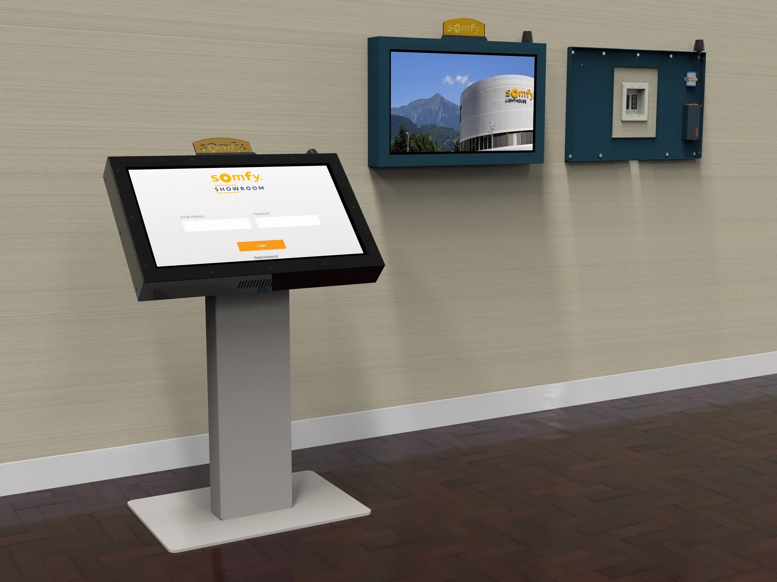 Interactive Kiosk sections
