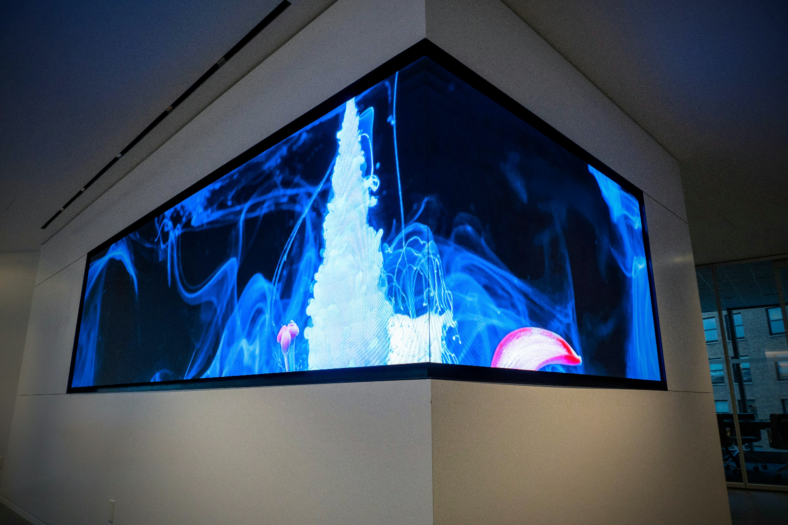 Axiom LED wall corner wrap