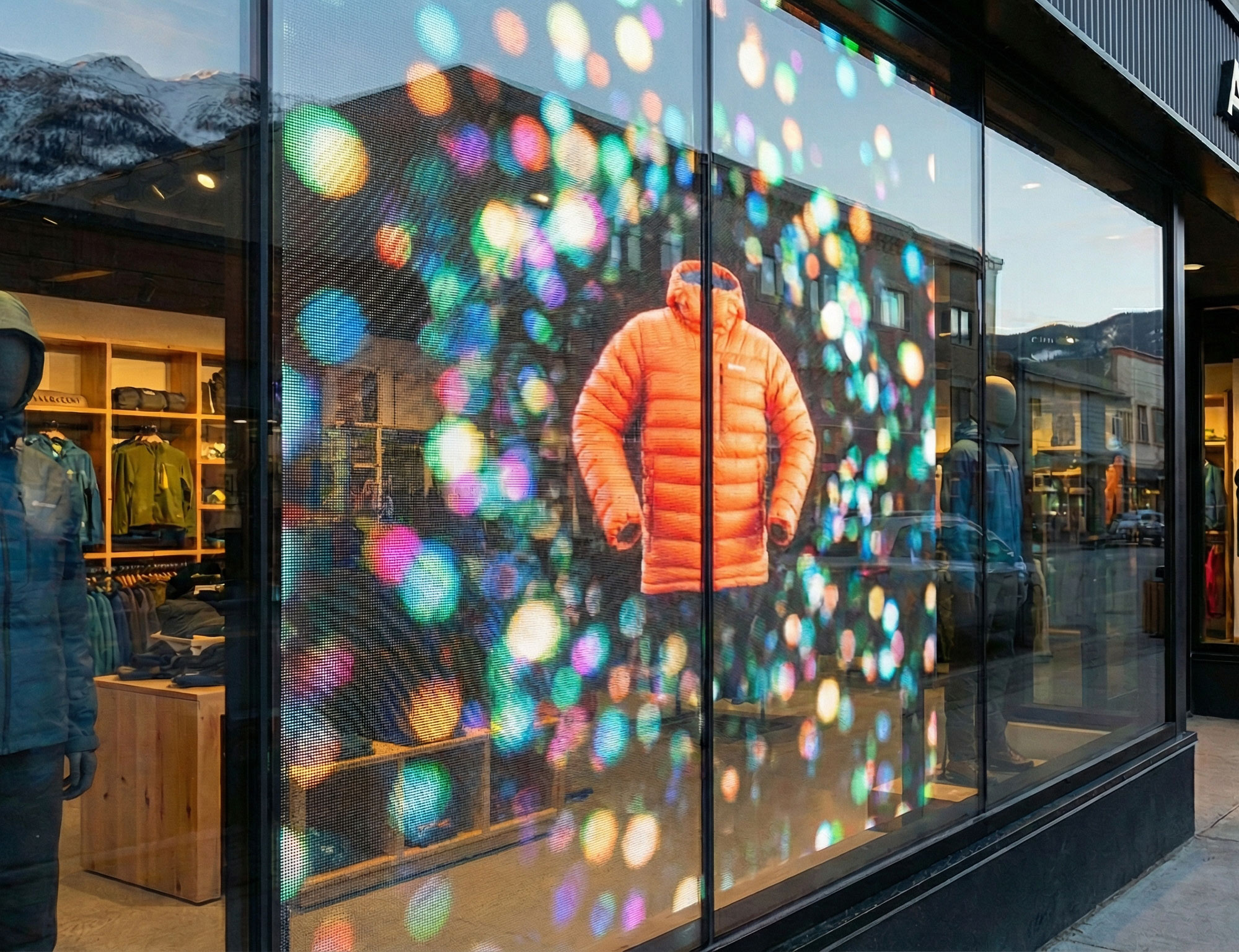 Digital In-Window Displays for Retail & QSR Storefronts- 10net